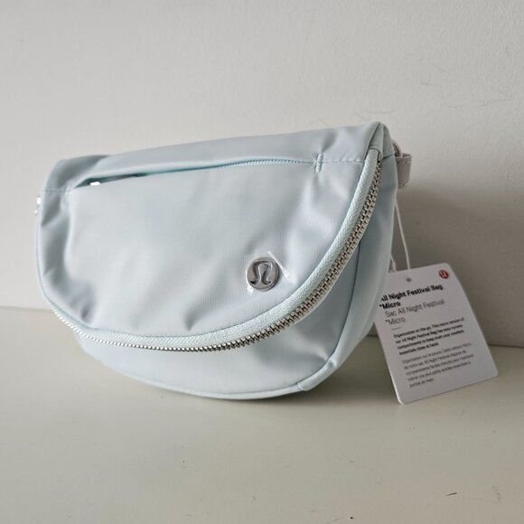 NWT LULULEMON MIBR Mint Breeze All Night Festival Bag Micro 2L - Picture 4 of 15